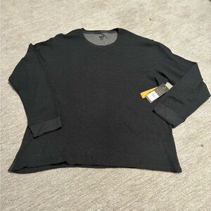 Men’s thermal wear size 3XL Lee Charcoal Long Sleeve Tee new